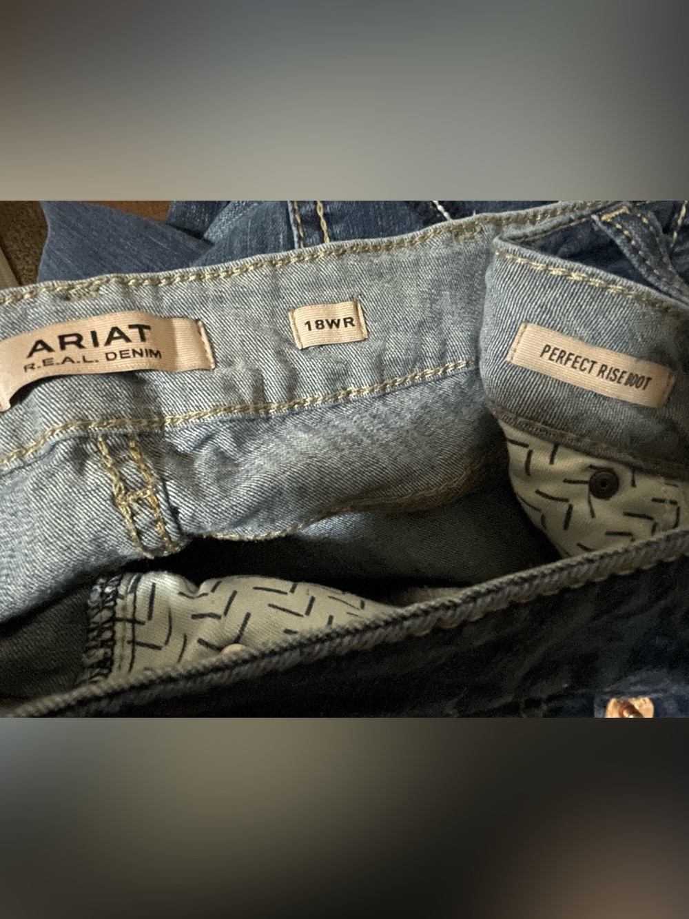 Ariat Light Blue Denim Jeans